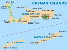 Cayman Islands Map