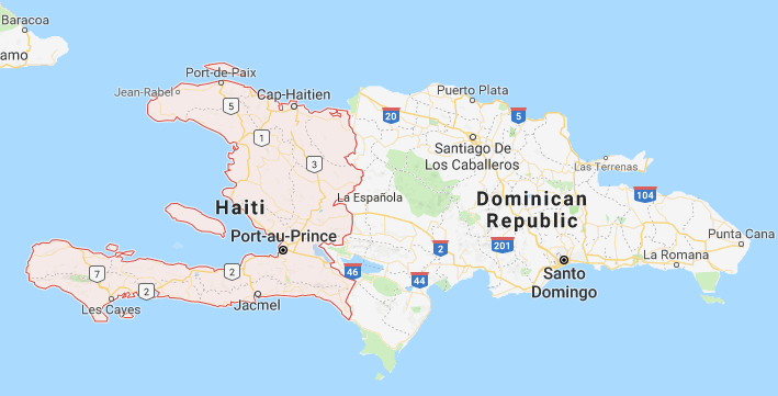 Haitian Map