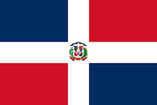 National Flag of Dominican Republic